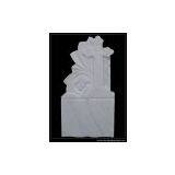 White Marble Tombstone thumbnail-2