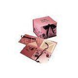 Handmade Charming Pink Paper Square Foldable Gift Boxes for Cosmetic and Perfume thumbnail-1
