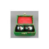 Chinese Cloisonne Exercise Balls thumbnail-2