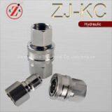 ZJ-KC American Type Stainless Steel Straight Through Hydraulic Couplings