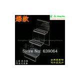 Free Shipping Nice Three Layers Acrylic Display Case for Wallet Costemitic Boutique Etc! High Quality and New