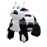 Coin Operated Rides Plush Animal Electric Scooter for Shopping Mall Lion 2016 Zoo Animal Scooter Motorized Plush Riding Animals thumbnail-5