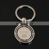 Custom Logo Round Spinner Keychain thumbnail-1