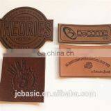 Custom Made Embossed Faux Leather Patches for Hat
