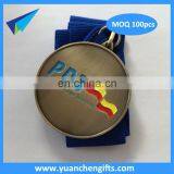 High Quality Custom Zinc Alloy Medal With Ribbon thumbnail-3