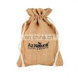 2017 Wholesale New Products One Side Screen Printed Burlap Bag for Wine thumbnail-4