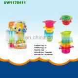 Bath Toy, Fishing Floating Squirts Toy and Water Scoop With Organizer Bag, Toys Fish Net Game in Bathtub Bathroom Pool Bath Time thumbnail-4