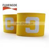 Manufacture 75*320mm Elastic Captain's Armband for Youth- Pack of 5 Black Pink Yellow Black Red thumbnail-5