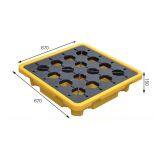 Anti-leakage HDPE Plastic Pallet for Oil and Chemicals Containment thumbnail-3