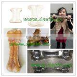 Rawhide Dog Bones and Dried Fish Skin Dog Chews Pressing Machine thumbnail-5