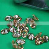 High Quality Wholesale Incomparable Beautiful Oval Cut Light Peach Ziron for Decoration Saree thumbnail-1