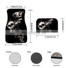 Big Skull Car Pads Carpet Universal Car Floor Foot Mats Sublimation Anti-Slip Neoprene Interior Protect Carpet Rug Accessories thumbnail-5