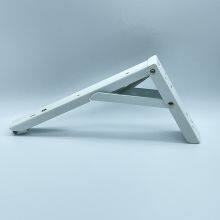 Heavy Duty Folding Table Metal Bracket Triangle Adjustable Mounting Folding Stainless Steel Shelf Bracket