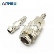 European Standard EU Euro Type Pneumatic Fitting Quick Coupling Connector Coupler For Air Compressor 6mm 8mm 10mm Hose Barb thumbnail-5