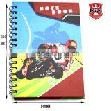 Hard Cover Notebook Sport Spiral Notebook Fashion Design Notebook