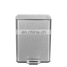 Foldable Comfortable Pedal Soft Close Big Size Pedal Bin Kitchen Home Household 20L Waste Bin