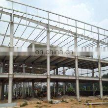 Made in China Low Cost Multi-storey Prefab Insulated Metal Cladding Steel Workshop Units With Office Building