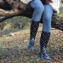 China Woman Rubber Boot, Popular Style Female Rubber Shoes,Colourful Ladies Rubber Boots,Woman Rubber Rain Boot,Outdoors Boots thumbnail-2