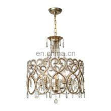 Modern Gold Chrome Luxury Crystal Electric Chandelier Pendant Lighting for Home Hotel Wedding Light thumbnail-1