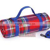 TOOTS Factory Outdoor Foldable Fleece Picnic Blanket With Handle thumbnail-5