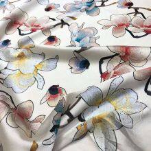 Factory Woven Polyester Viscose Spandex Fabric for Suiting,dress and Garment thumbnail-2