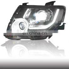 Upgrade Full Led Headlamp Headlight Front Lamp With Dynamic for Mitsubishi Pajero V93 V97 V87 Head Lamp Head Light 2007-2021 thumbnail-3