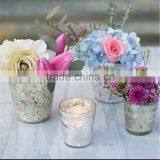 Mercury Glass Candle Holder / Vase For Flower Glassware Quality Choice