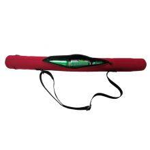 Custom Sling Shoulder Strap Solid Color Neoprene 6 Pack Cola Beer Can Cooler Tube thumbnail-2