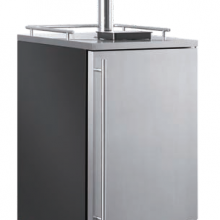 Kegerator- 163L, Indoor or Outdoor, LED Display, Stainless Steel and Reversible Door thumbnail-2