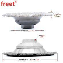 115mm* M14 Vacuum Brazed Diamond Grinding Wheels for Stone Concrete thumbnail-3