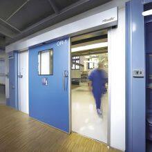 High Quality Hermetic Clean Room Automatic Sliding Door Airtight Clean Door for Hospital thumbnail-4