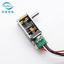 5v 20Ω 50:1 SM10 Stepper Motor With Right Angle Gearbox 10mm Stepper Motor thumbnail-4