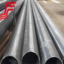 Round Black Carbon Steel Pipe Erw Round Steel Tube thumbnail-3