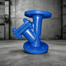 Customizable Flanged Y-Strainer for Marine Diesel Fuel Filtration thumbnail-1