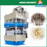 Non fumigation wood pallet machine from dried 7% moisture wood chips