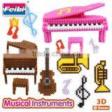 High Quality 3D Musical Instruments Plastic Iron Perler Beads Toys for Kids