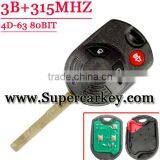 Good Quality 3 Button Remote Head Key for Ford Focus Escape 2012+ thumbnail-1