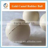 Various Sizes White/Brown/Transparent Solid Cheap Rubber Bouncing Ball for Screen Cleaning