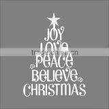 ALFOREVER Wall Decals Quotes Christmas Decal For Vinyl Sticker Tree Nursery Bedroom Home Decor Room Interior Design Art Murals thumbnail-3