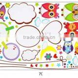 ALFOREVER Big Size Whiteboard Owl Tree Sticker,owl Tree Decals,owl Decals thumbnail-4