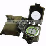 Metal Waterproof and Shockproof Compass Zinc Alloy Material Military Green thumbnail-5