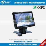 Wide Viewing Angle HD 7 inch IPS LCD Car Monitor