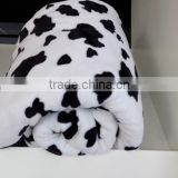 Wearable Anti-Pilling fluffy polyester super soft printing flannel blanket fabric