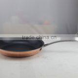 New Innovation Pressed Nonstick Copper Metal Material Tri-ply Copper Frying Pan thumbnail-2