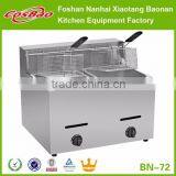 Stainless Steel Cooking Kitchen Hotel Restaurant Equipment Gas Fish Fryer BN-72 China Supplier thumbnail-1