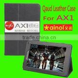 PU Leahter Protection Cover Skin For Ainol AX1 High Quality Stands Case For Android Tablet 7 Drop Shipping