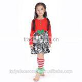 wholesale dress for fall kids frock design for baby girl sets Party Dress Children Long Sleeve Cotton Dresses