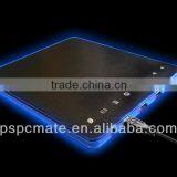 USB Mouse Pad With USB Hub Speaker Microphone And Blue LED Light