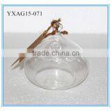 Home Decor Ball Shape Hanging Glass Vase thumbnail-2