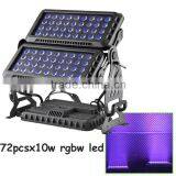 72pcsx10w Rgbw Quad Led Outdoor Wall Light thumbnail-1